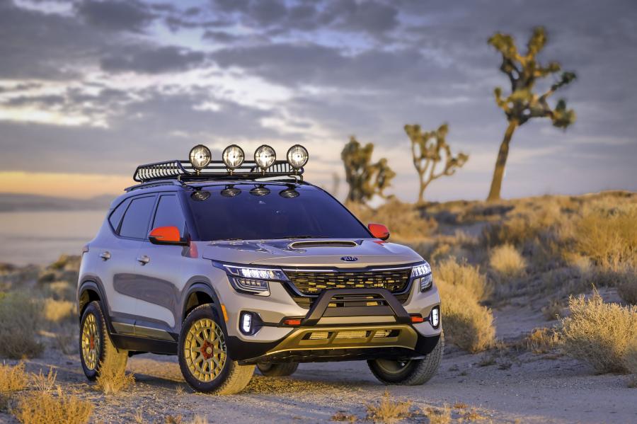  Kia Seltos X-Line Urban Concept 2019 года  (фото 7 из 20)